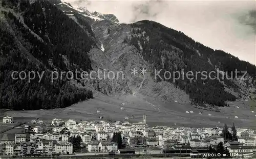 AK / Ansichtskarte Airolo Panorama Kat. Airolo