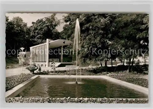 AK / Ansichtskarte Germersheim Stadtpark Kat. Germersheim