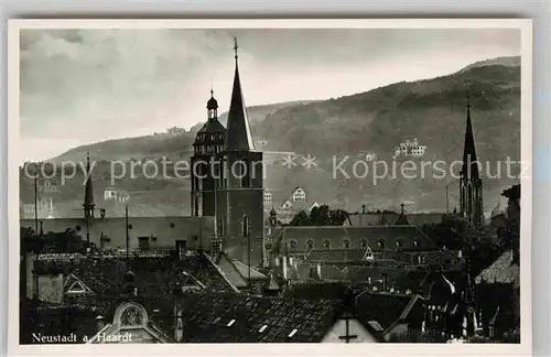 AK / Ansichtskarte Neustadt Haardt Kirche Kat. Neustadt an der Weinstr.