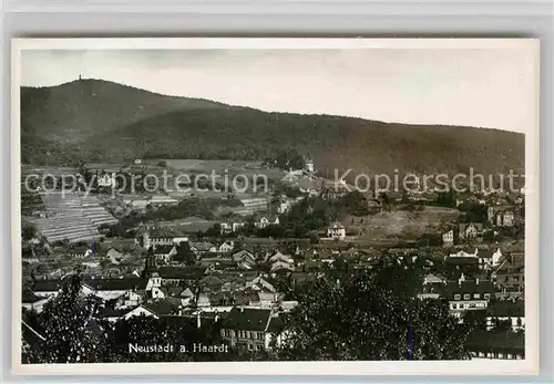 AK / Ansichtskarte Neustadt Haardt Panorama  Kat. Neustadt an der Weinstr.