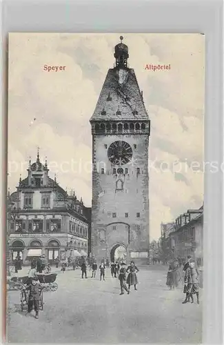 AK / Ansichtskarte Speyer Rhein Altpoertel Kat. Speyer