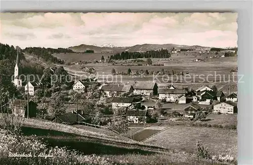 AK / Ansichtskarte Roethenbach Allgaeu Panorama Kat. Roethenbach (Allgaeu)