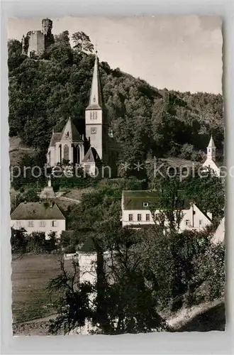 AK / Ansichtskarte Kaiserslautern Kirche Burg Kat. Kaiserslautern