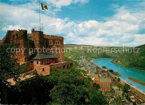 AK / Ansichtskarte Oberwesel Rhein Blick von der Schoenburg Kat. Oberwesel am Rhein