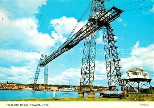 AK / Ansichtskarte Newport Monmouthshire Transporter Bridge Kat. Newport