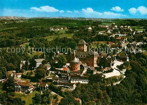 AK / Ansichtskarte Burg Wupper Schloss Fliegeraufnahme Kat. Solingen