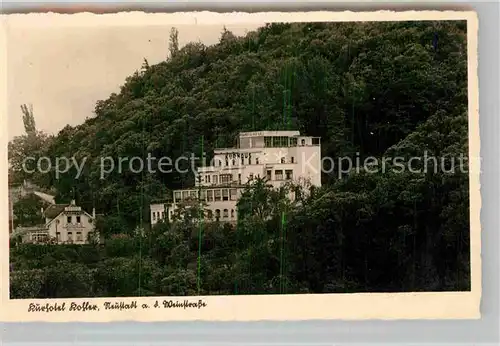 AK / Ansichtskarte Neustadt Weinstrasse Kurhotel Kohler Kat. Neustadt an der Weinstr.