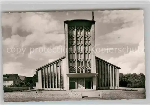 AK / Ansichtskarte Neustadt Weinstrasse Kirche Sankt Pius Kat. Neustadt an der Weinstr.