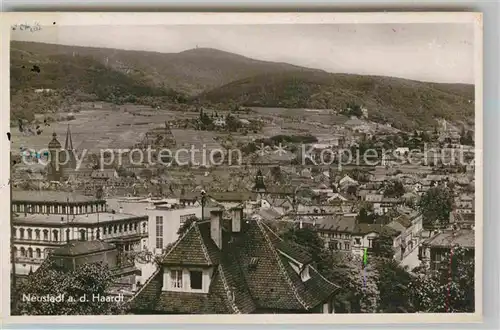 AK / Ansichtskarte Neustadt Haardt Panorama  Kat. Neustadt an der Weinstr.