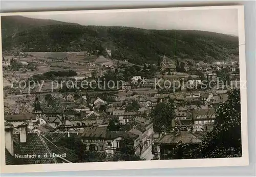 AK / Ansichtskarte Neustadt Haardt Panorama  Kat. Neustadt an der Weinstr.