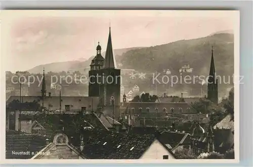 AK / Ansichtskarte Neustadt Weinstrasse Teilansicht  Kat. Neustadt an der Weinstr.