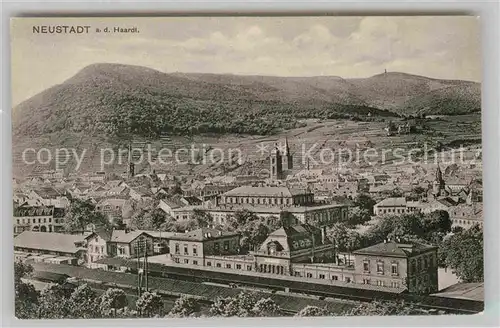 AK / Ansichtskarte Neustadt Haardt Panorama Kat. Neustadt an der Weinstr.