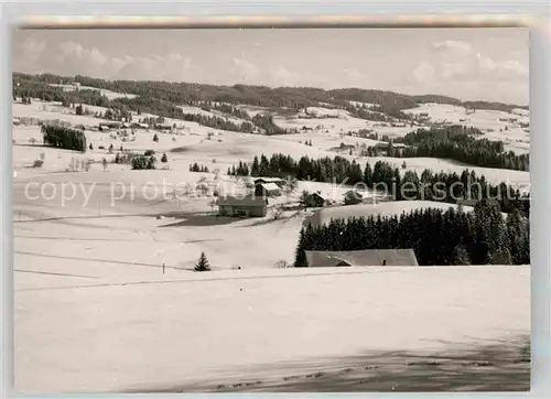 AK / Ansichtskarte Oberreute Panorama Kat. Oberreute