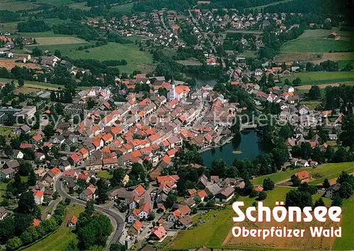 AK / Ansichtskarte Schoensee Luftaufnahme Kat. Schoensee