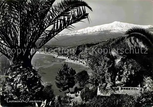 AK / Ansichtskarte Taormina Sizilien Panorama Kat. 