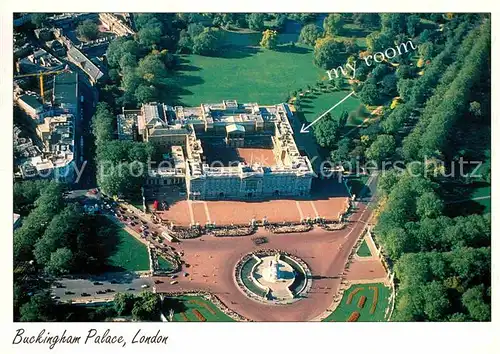 AK / Ansichtskarte London Buckingham Palace Luftaufnahme Kat. City of London