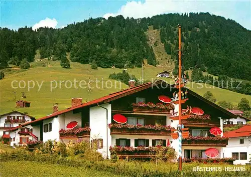 AK / Ansichtskarte Reit Winkl Gaestehaus Hellwig Kat. Reit im Winkl