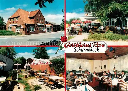 AK / Ansichtskarte Scharnebeck Lueneburg Gasthaus Rose  Kat. Scharnebeck