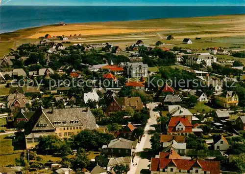 AK / Ansichtskarte Norddorf Amrum Fliegeraufnahme Kat. Norddorf