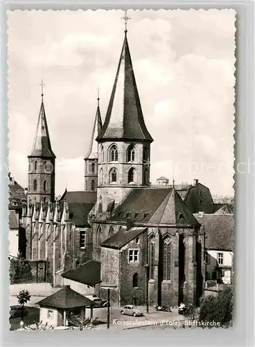 AK / Ansichtskarte Kaiserslautern Stiftskirche Kat. Kaiserslautern