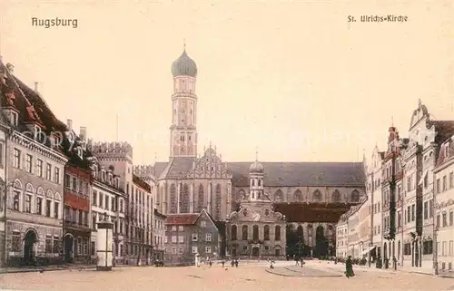 AK / Ansichtskarte Augsburg St Ulrichs Kirche Kat. Augsburg