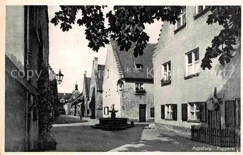 AK / Ansichtskarte Augsburg Fuggerei Kat. Augsburg