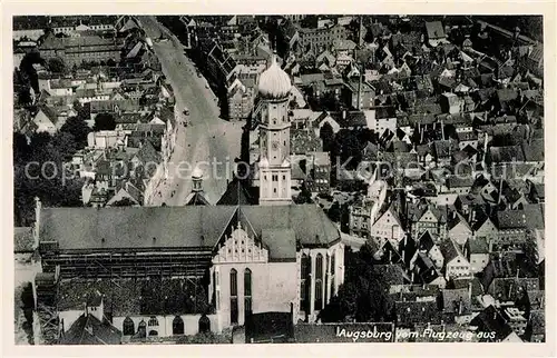 AK / Ansichtskarte Augsburg Fliegeraufnahme Kat. Augsburg