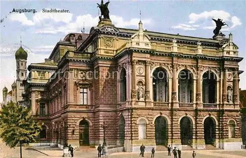 AK / Ansichtskarte Augsburg Stadttheater Kat. Augsburg