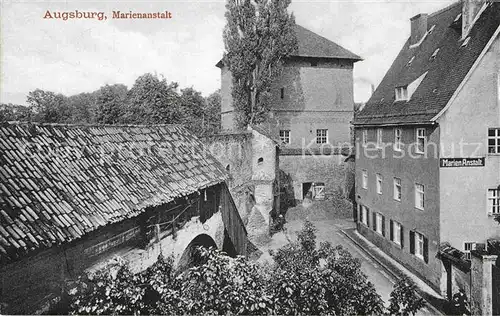 AK / Ansichtskarte Augsburg Marien Anstalt Kat. Augsburg