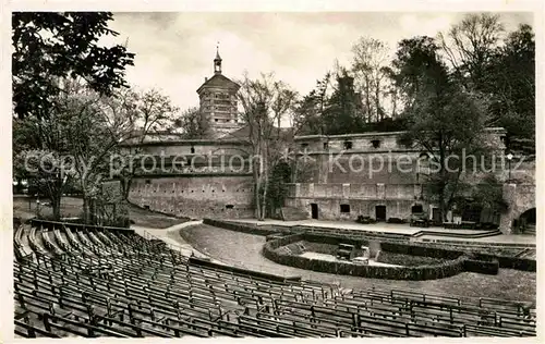 AK / Ansichtskarte Augsburg Freilichttheater am Roten Tor Kat. Augsburg