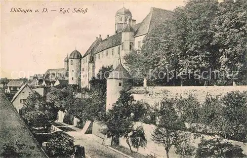 AK / Ansichtskarte Dillingen Donau Koenigliches Schloss Kat. Dillingen a.d.Donau