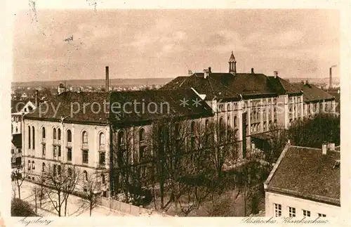 AK / Ansichtskarte Augsburg Staedtisches Krankenhaus Kat. Augsburg