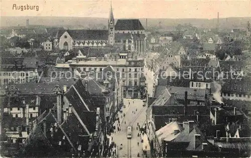 AK / Ansichtskarte Augsburg Stadtansicht  Kat. Augsburg