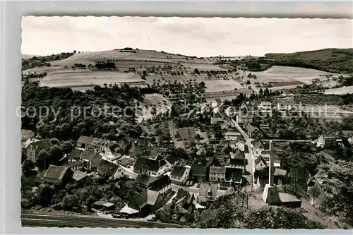 AK / Ansichtskarte Hochstein Pfalz Kreuz Luftaufnahme Kat. Winnweiler