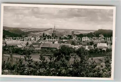 AK / Ansichtskarte Weilerbach Kaiserslautern Panorama