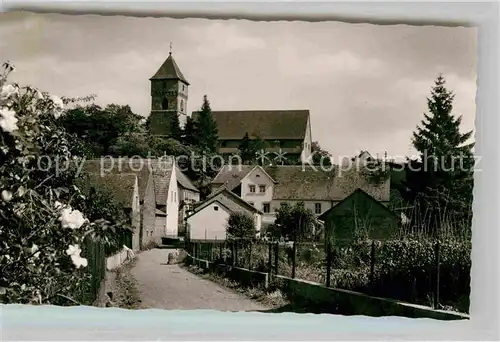 AK / Ansichtskarte Weilerbach Kaiserslautern Ortsansicht Kirche