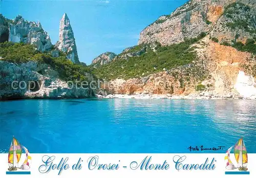 AK / Ansichtskarte Sardegna Golfo di Orosei Monte Caroddi