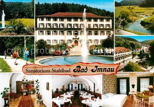 AK / Ansichtskarte Bad Imnau Sanatorium Stahlbad Kat. Haigerloch
