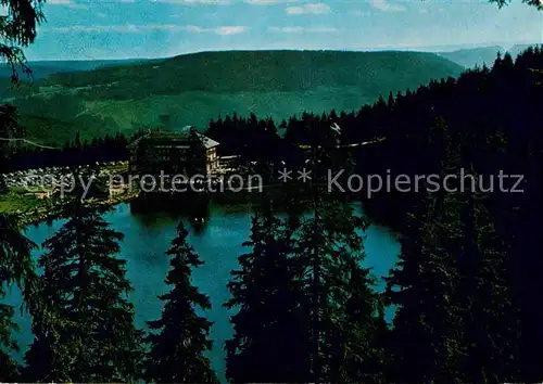 AK / Ansichtskarte Mummelsee Berghotel an der Schwarzwaldhochstrasse Kat. Seebach