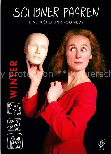 AK / Ansichtskarte Theater Schoener Paaren Hoehepunkt Comedy Himmelspforte  Kat. Theater