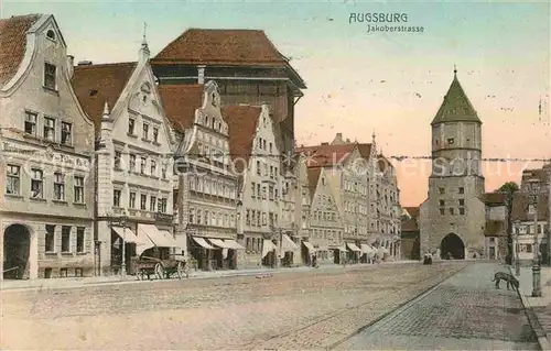 AK / Ansichtskarte Augsburg Jakoberstrasse Kat. Augsburg