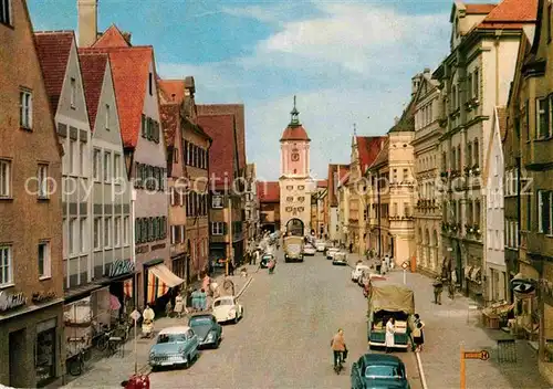 AK / Ansichtskarte Dillingen Donau Koenigstrasse Stadttor Kat. Dillingen a.d.Donau