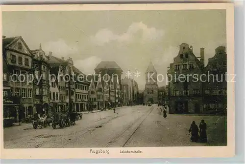 AK / Ansichtskarte Augsburg Jakoberstrasse Kat. Augsburg