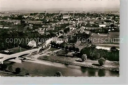 AK / Ansichtskarte Dillingen Donau Luftaufnahme Kat. Dillingen a.d.Donau