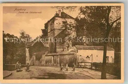 AK / Ansichtskarte Augsburg Oblatterwall Kat. Augsburg