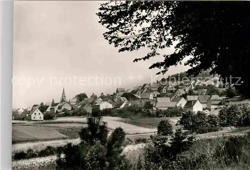 AK / Ansichtskarte Schopp Ortsansicht Panorama Kat. Schopp