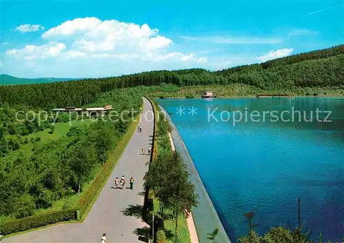 AK / Ansichtskarte Biggesee Uferpromenade Stausee Talsperre Kat. Olsberg