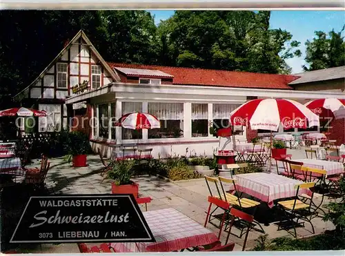 AK / Ansichtskarte Liebenau Nienburg Waldgaststaette Schweizerlust  Kat. Liebenau