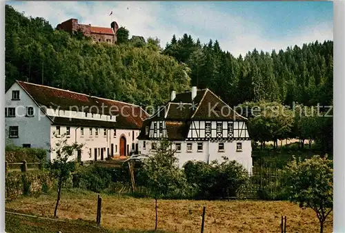 AK / Ansichtskarte Trippstadt Klugsche Muehle und Burgruine Wildenstein Kat. Trippstadt