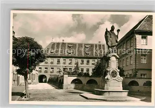 AK / Ansichtskarte Dillingen Donau Knabenseminar Bischofsdenkmal Kat. Dillingen a.d.Donau